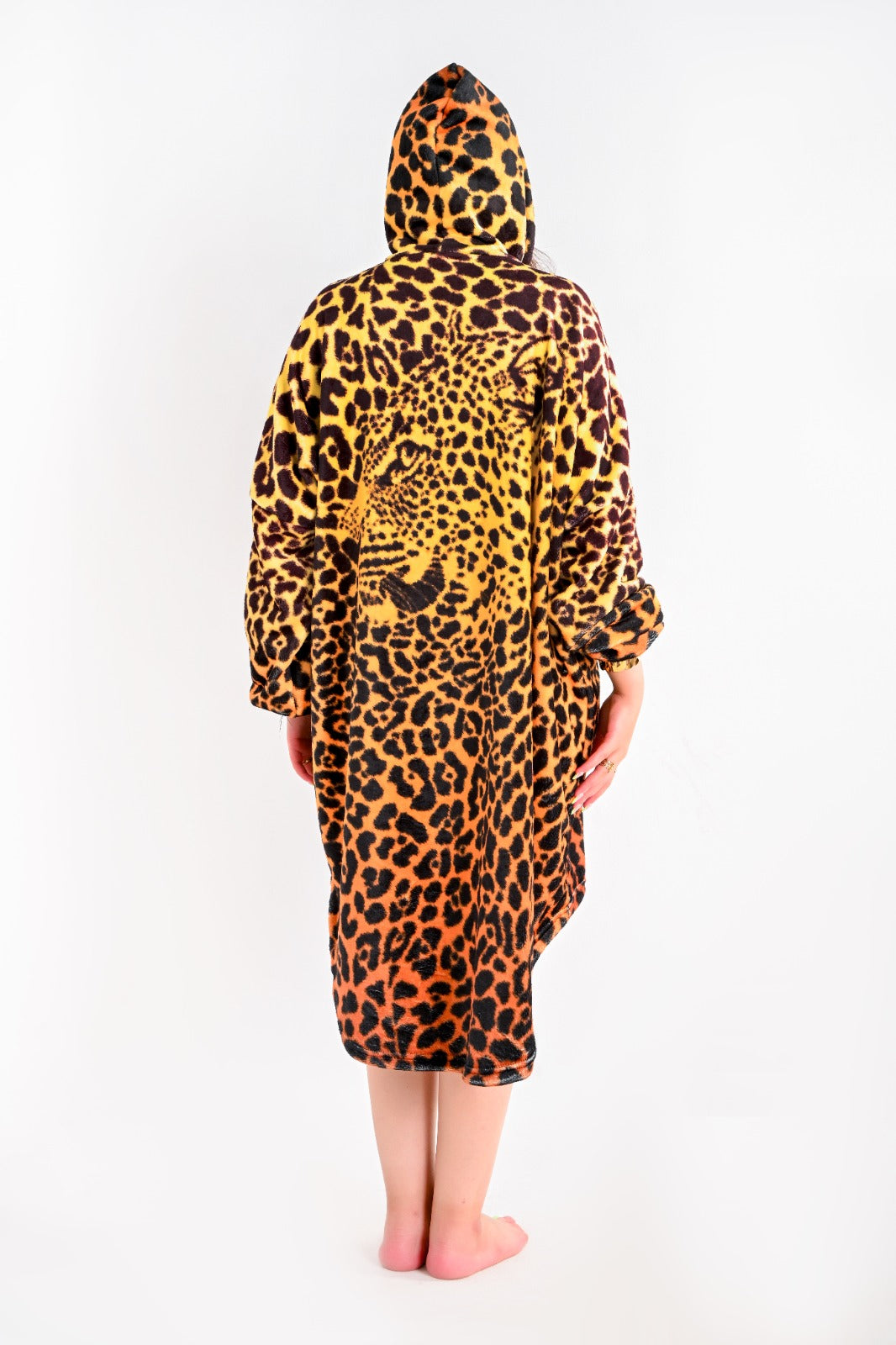 Wild Velvet Oversized Hoodie Blanket🐆🧡